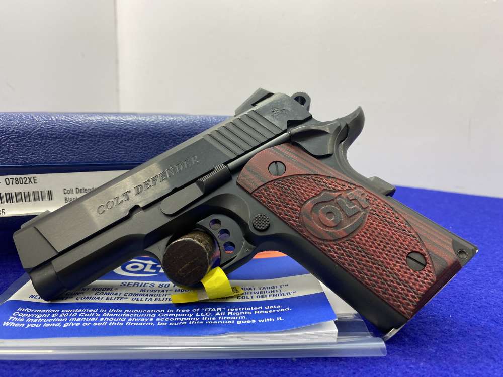 2024 Colt Defender 9mm Blk 3" *LIGHTWEIGHT SUBCOMPACT CONCEALED CARRY*-img-2
