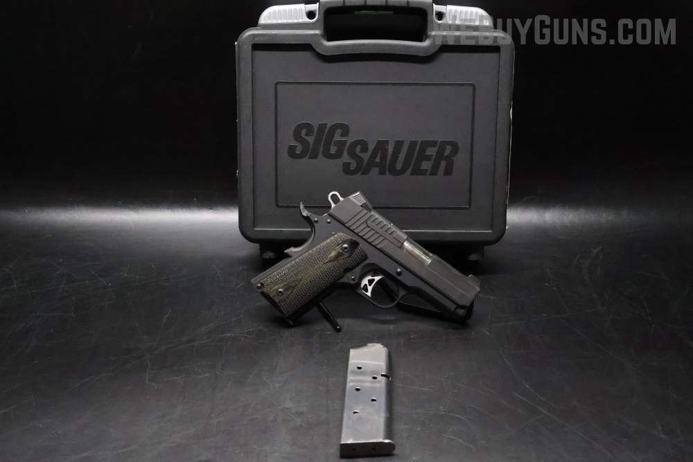 Sig Sauer 1911 Ultra Compact Semi-Automatic Pistol .45 ACP-img-0