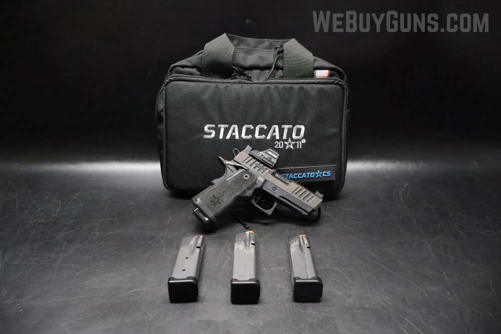 Staccato 2011 CS w/ Optic Semi-Automatic Pistol 9mm Parabellum-img-0