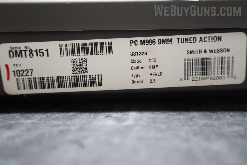 Smith and Wesson 986 Performance Center Revolver 9mm Parabellum-img-19