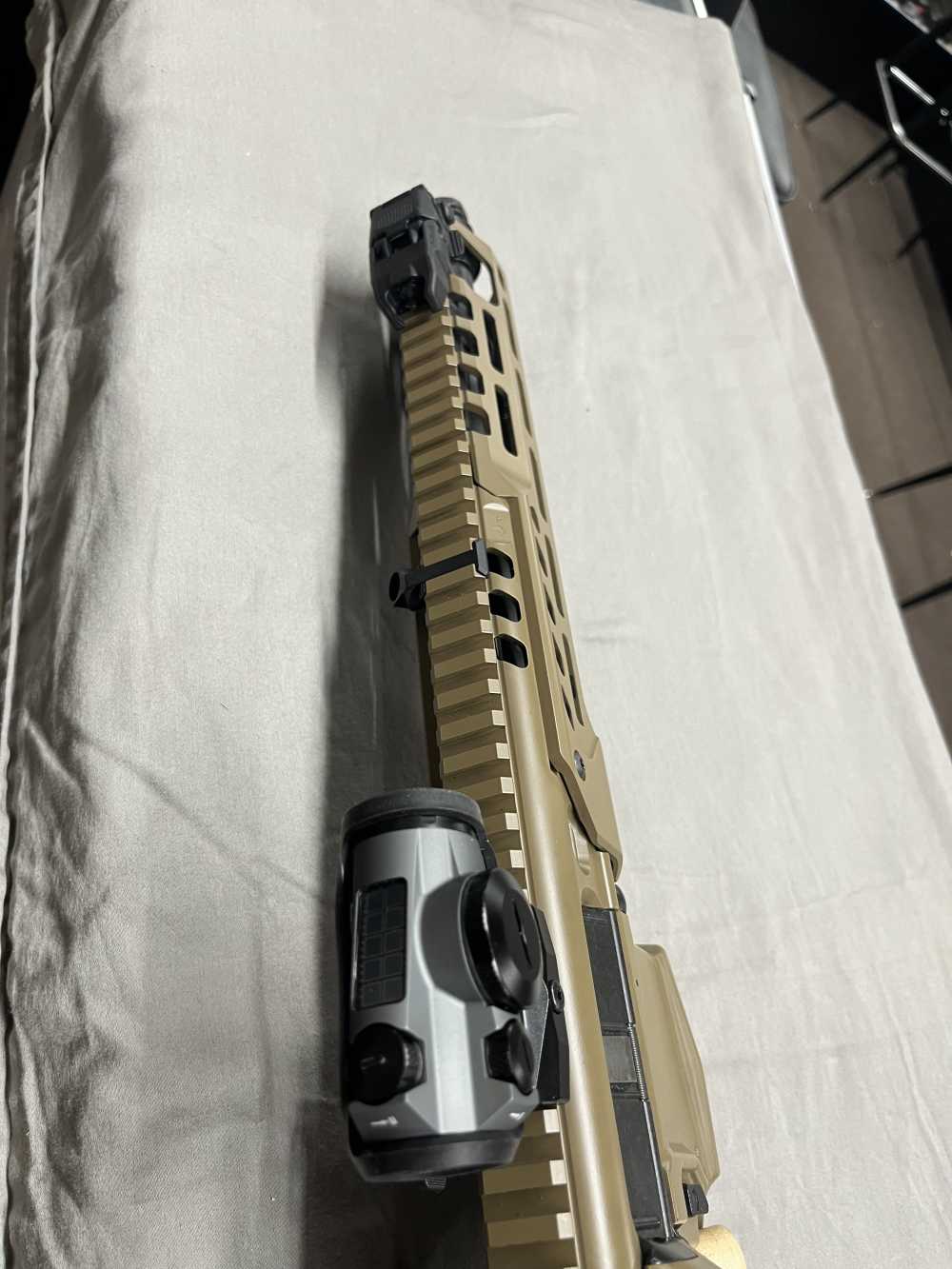 Sig Sauer PMCX 223 11" folding brace Flat dark earth w/extras 98% or better-img-9