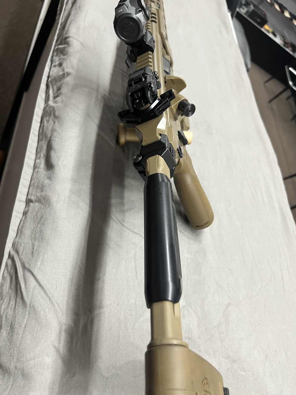 Sig Sauer PMCX 223 11" folding brace Flat dark earth w/extras 98% or better-img-8