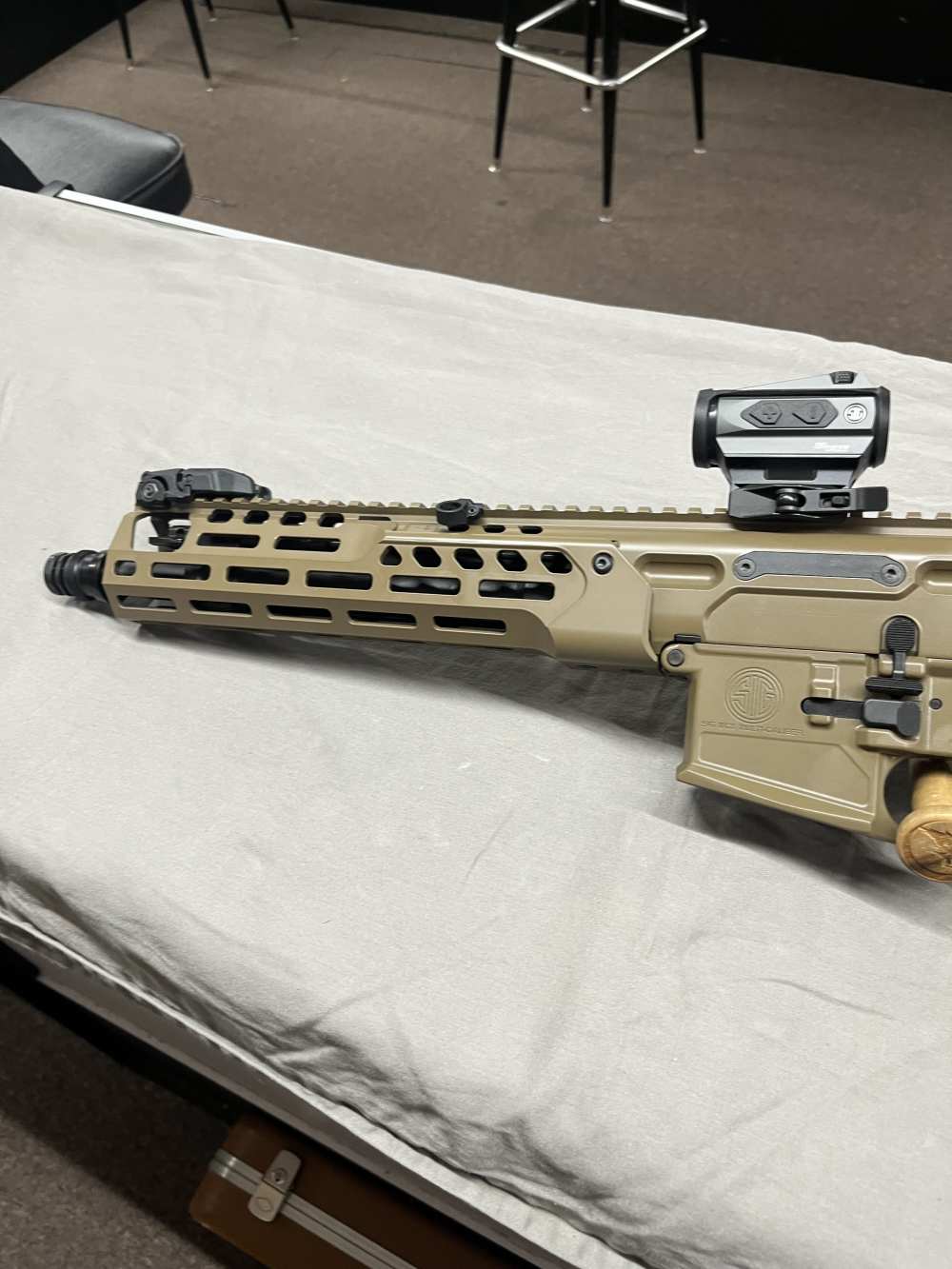 Sig Sauer PMCX 223 11" folding brace Flat dark earth w/extras 98% or better-img-5