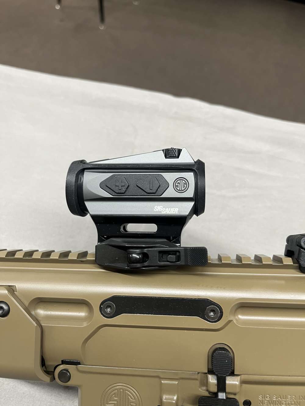 Sig Sauer PMCX 223 11" folding brace Flat dark earth w/extras 98% or better-img-6