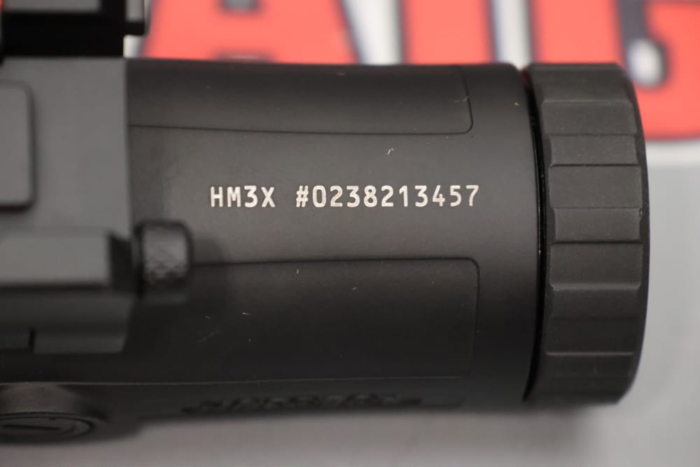 One (1) HOLOSUN HM3X 3x Magnifier w/ QD Rail Mount-img-3