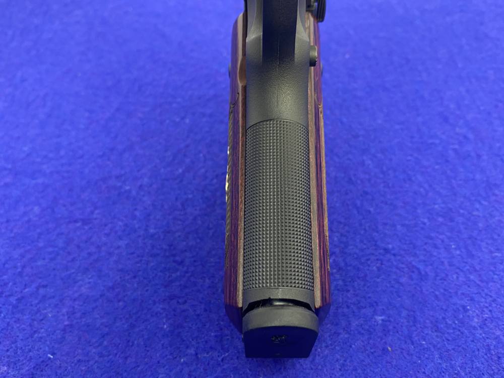 Browning 1911-380 Black Label Medallion .380 ACP *ENGRAVED ROSEWOOD GRIPS*-img-23