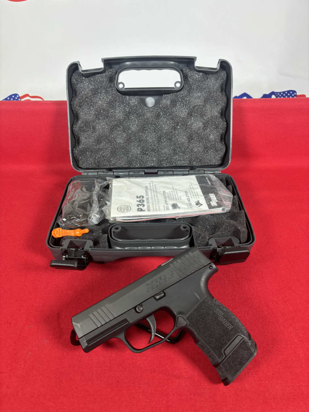 Sig Sauer P365 SAS 9mm Excellent Condition 2 Mags with Box-img-0