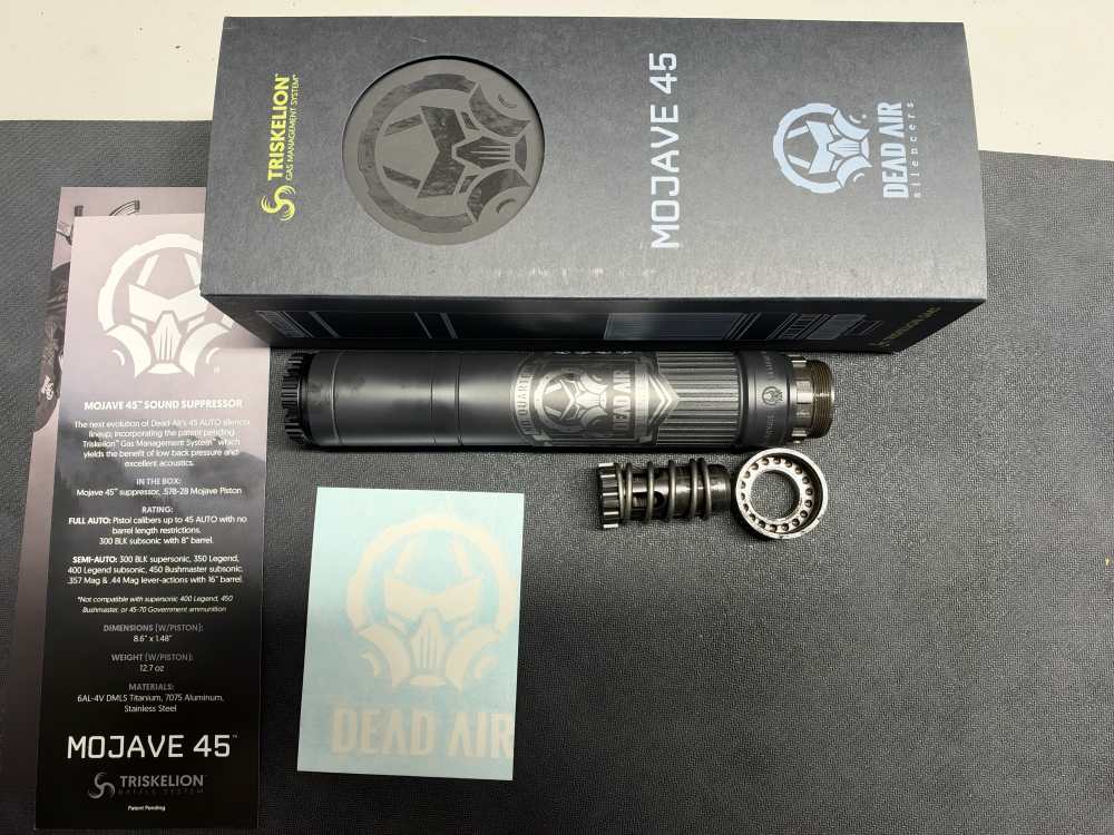 DEADIAR MOJAVE 45 BLACK -img-0