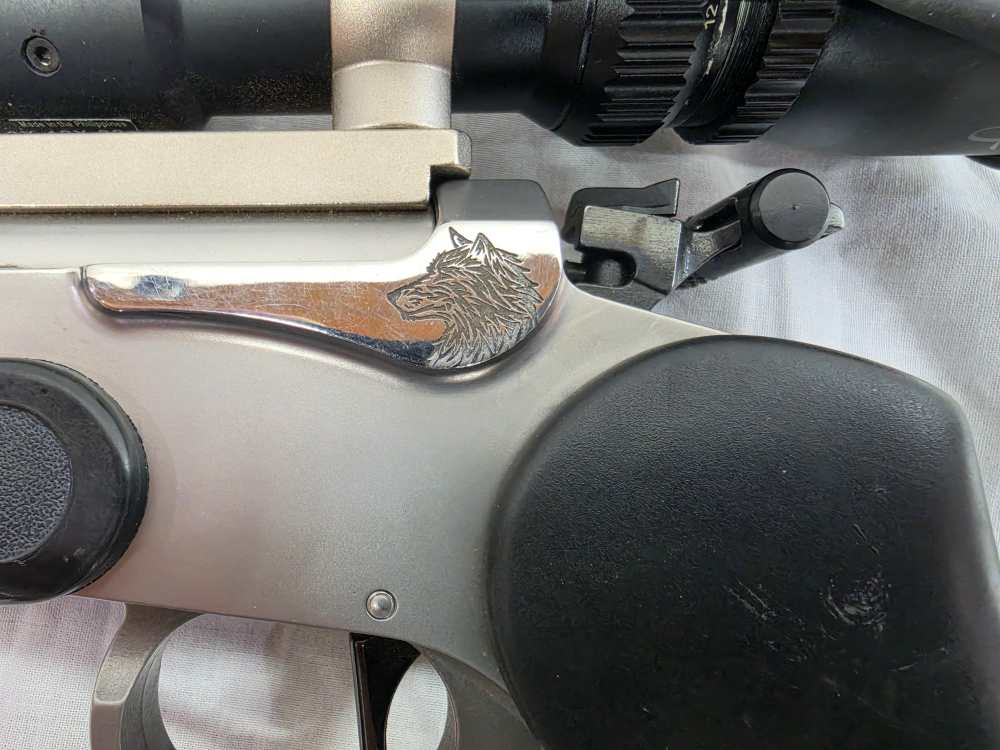 GARY REEDER THOMPSON CENTER .257 RAPTOR w/BURRIS SCOPE and 336 ROUNDS-img-8