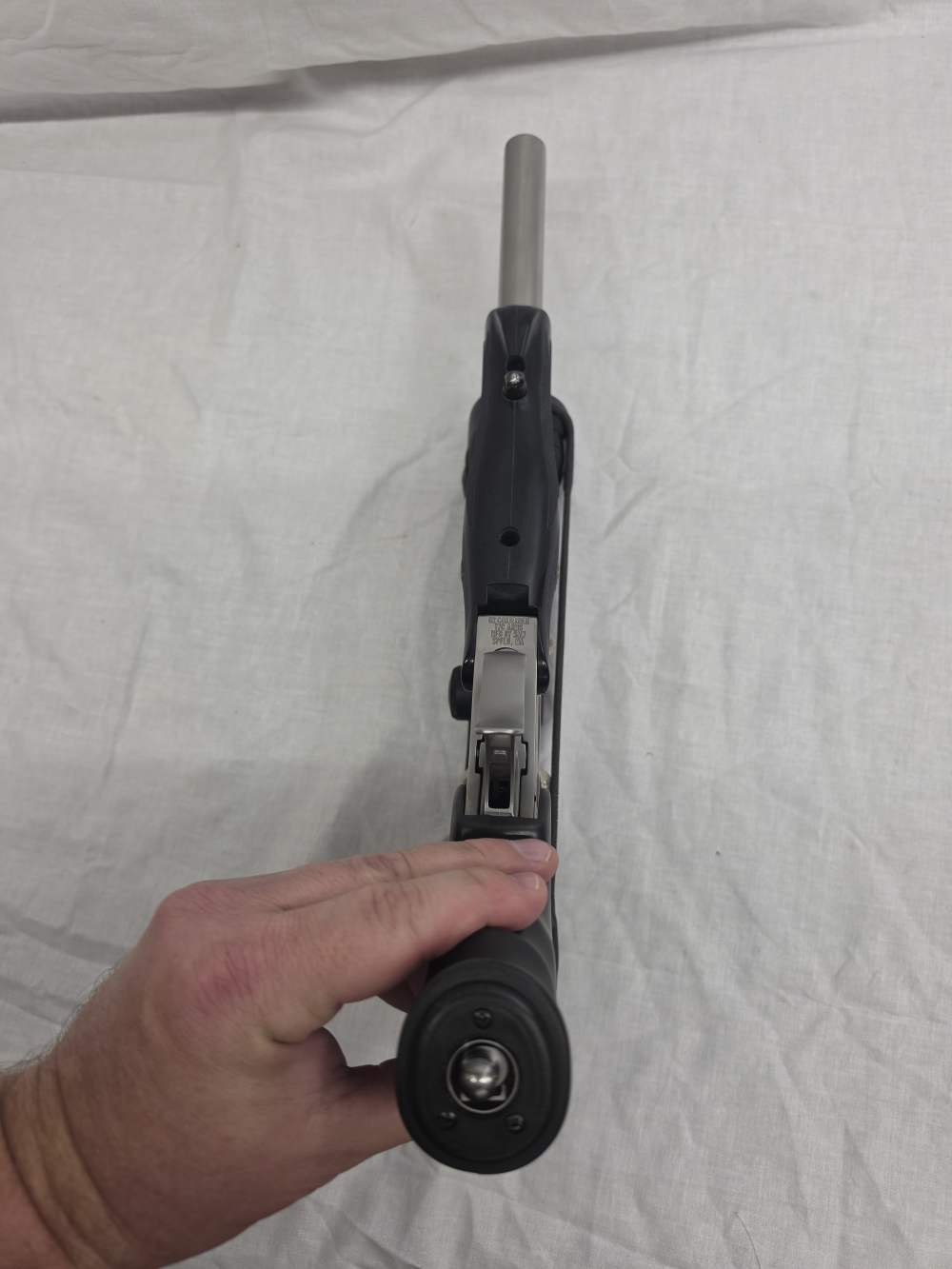 GARY REEDER THOMPSON CENTER .257 RAPTOR w/BURRIS SCOPE and 336 ROUNDS-img-5