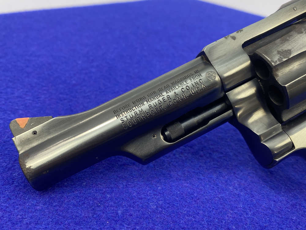 1985 Ruger Security-Six .357 4" * VINTAGE DOUBLE-ACTION WITH HEAVY BARREL*-img-7