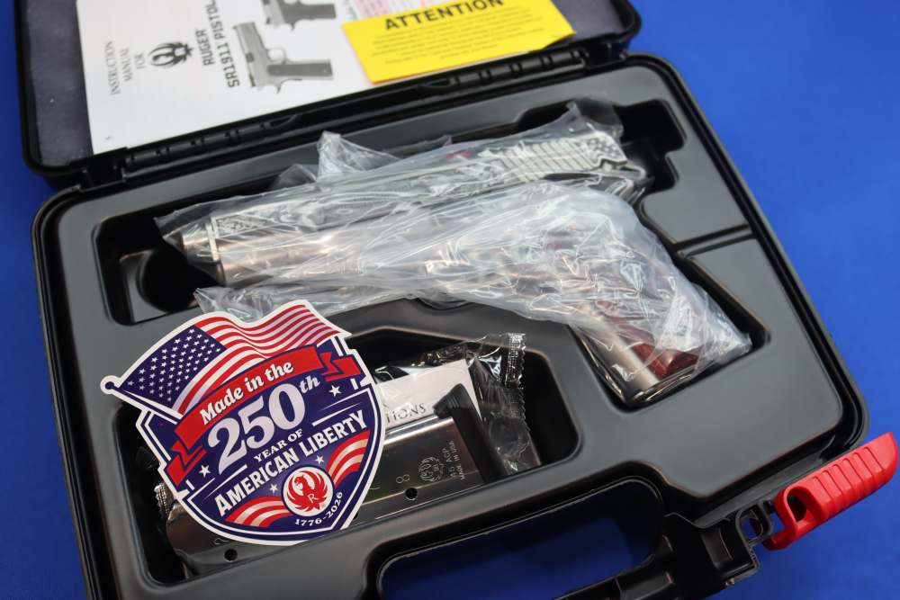 Ruger SR1911 Pistol 250th Anniversary USA Engraved 45ACP 1911 Final Edition-img-26