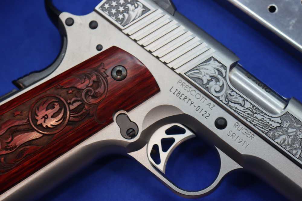 Ruger SR1911 Pistol 250th Anniversary USA Engraved 45ACP 1911 Final Edition-img-14