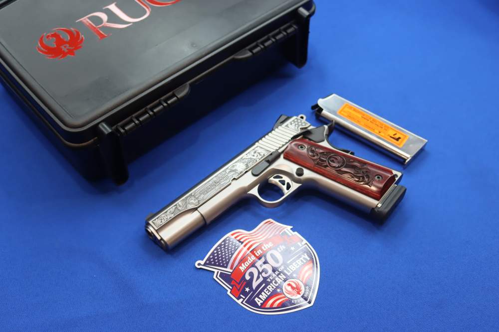 Ruger SR1911 Pistol 250th Anniversary USA Engraved 45ACP 1911 Final Edition-img-0