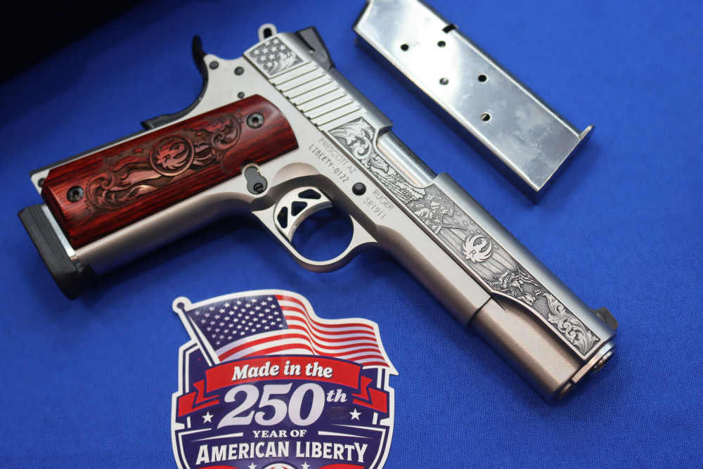 Ruger SR1911 Pistol 250th Anniversary USA Engraved 45ACP 1911 Final Edition-img-9
