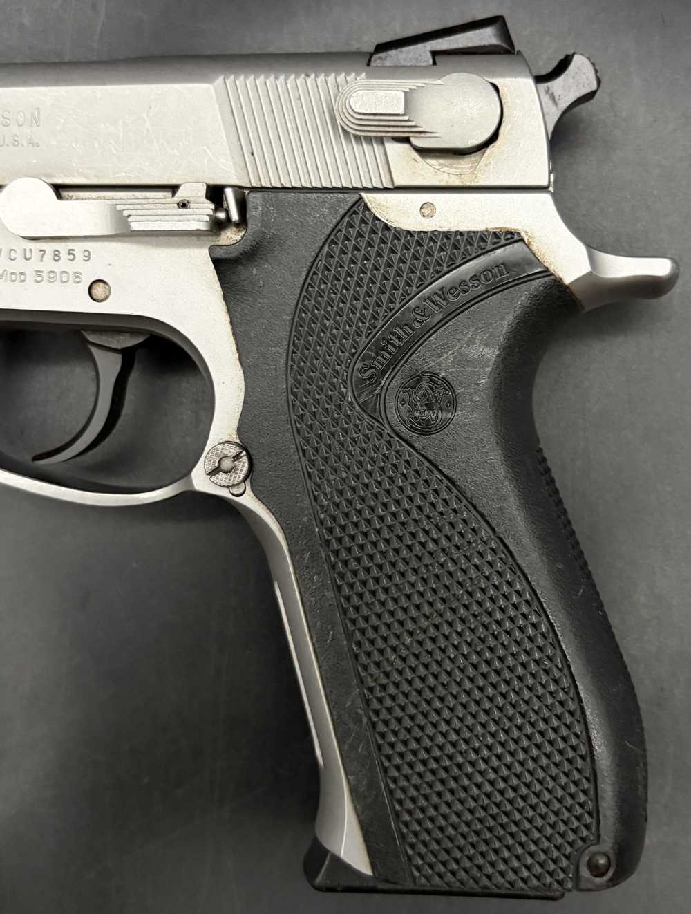 Smith & Wesson S&W Model 5906 Mod SW Mod5906 9mm 9 4" SS LAYAWAY-img-8