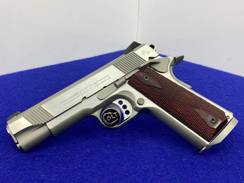 Colt Combat Commander Enhanced .45 ACP 4.25" *DESIRABLE ENHANCED VARIATION*-img-4