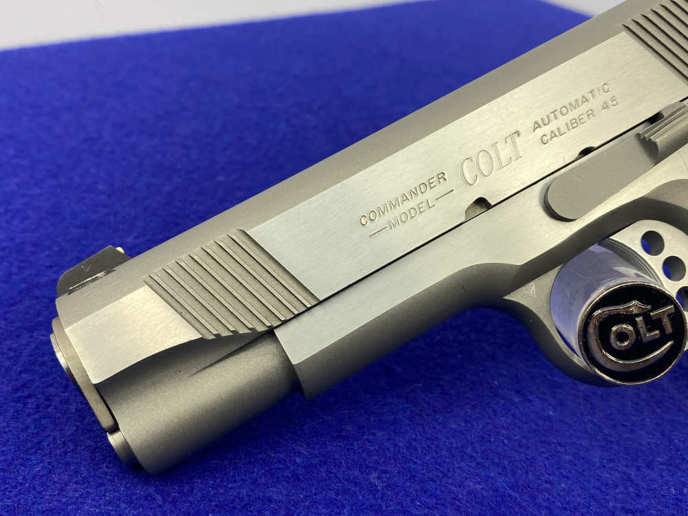 Colt Combat Commander Enhanced .45 ACP 4.25" *DESIRABLE ENHANCED VARIATION*-img-8