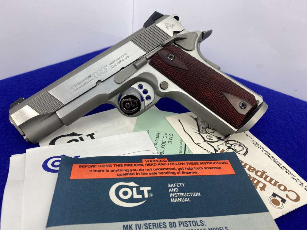 Colt Combat Commander Enhanced .45 ACP 4.25" *DESIRABLE ENHANCED VARIATION*-img-2