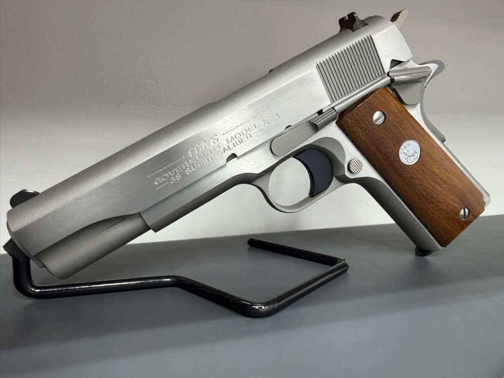 COLT GOVERNMENT 38 SUPER 1911*MANUFACTURED 2008*ONLY FACTORY FIRED*BOXED-img-2