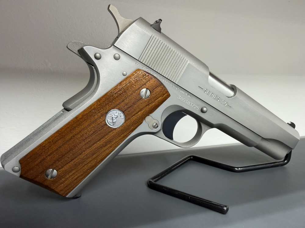 COLT GOVERNMENT 38 SUPER 1911*MANUFACTURED 2008*ONLY FACTORY FIRED*BOXED-img-5