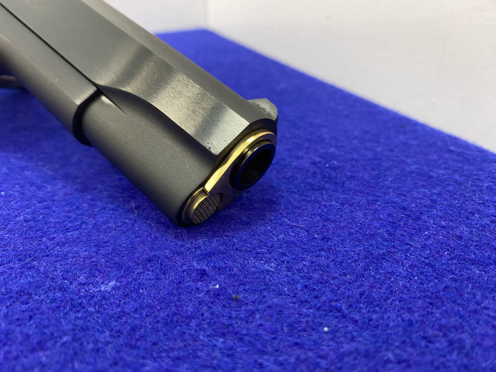 Colt MK IV Series 70 Gov .45 ACP Blue 5" *STRIKING 24K GOLD-PLATED ACCENT*-img-25