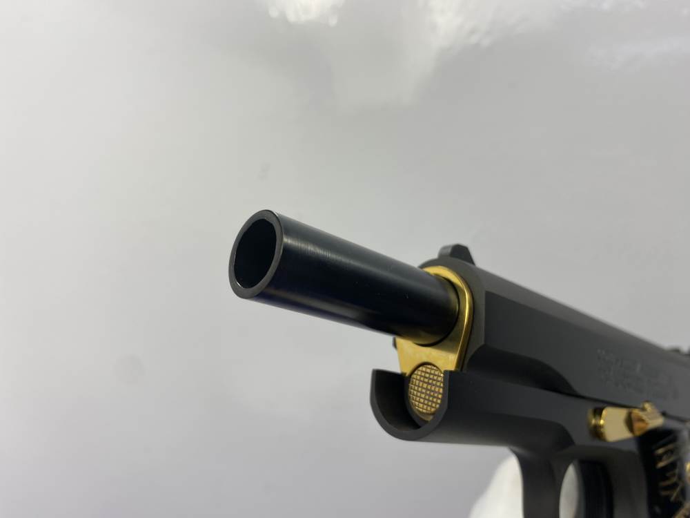 Colt MK IV Series 70 Gov .45 ACP Blue 5" *STRIKING 24K GOLD-PLATED ACCENT*-img-42