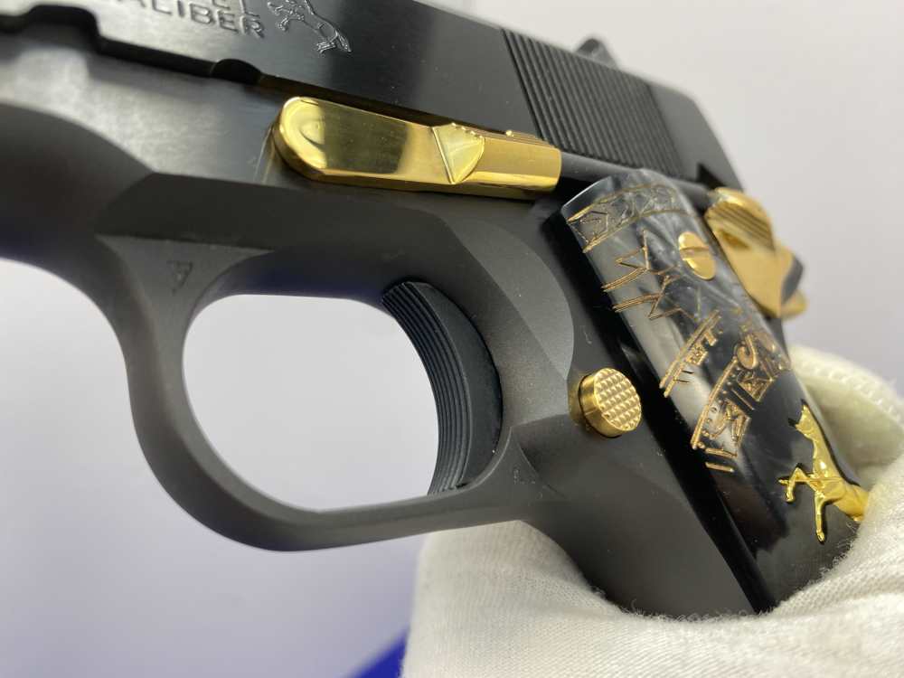 Colt MK IV Series 70 Gov .45 ACP Blue 5" *STRIKING 24K GOLD-PLATED ACCENT*-img-39