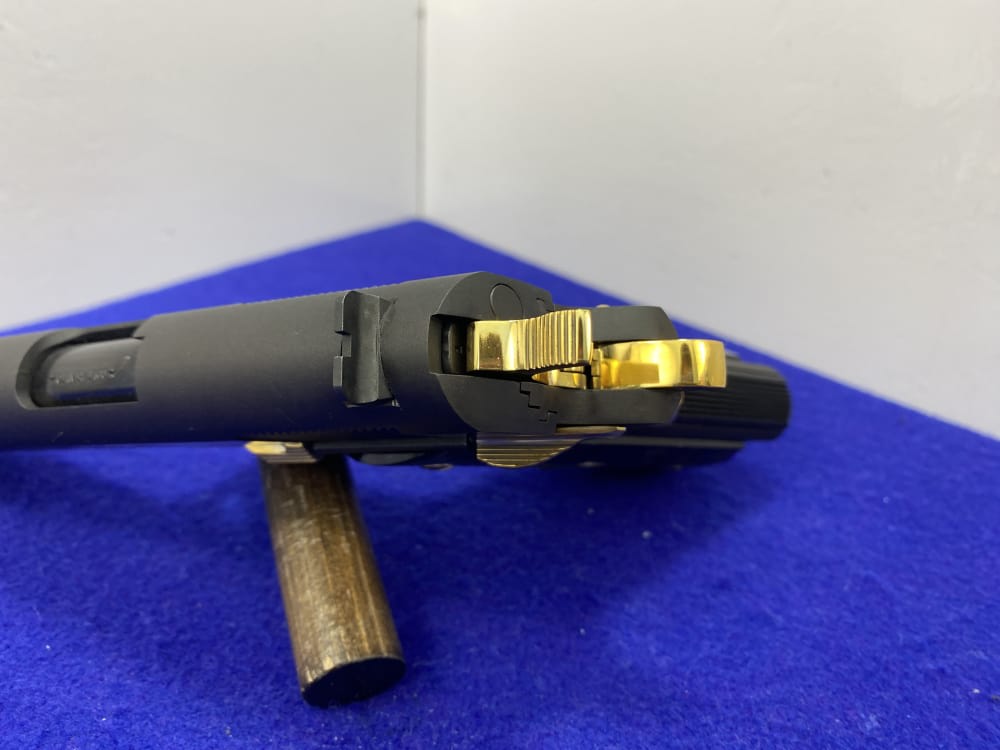 Colt MK IV Series 70 Gov .45 ACP Blue 5" *STRIKING 24K GOLD-PLATED ACCENT*-img-30