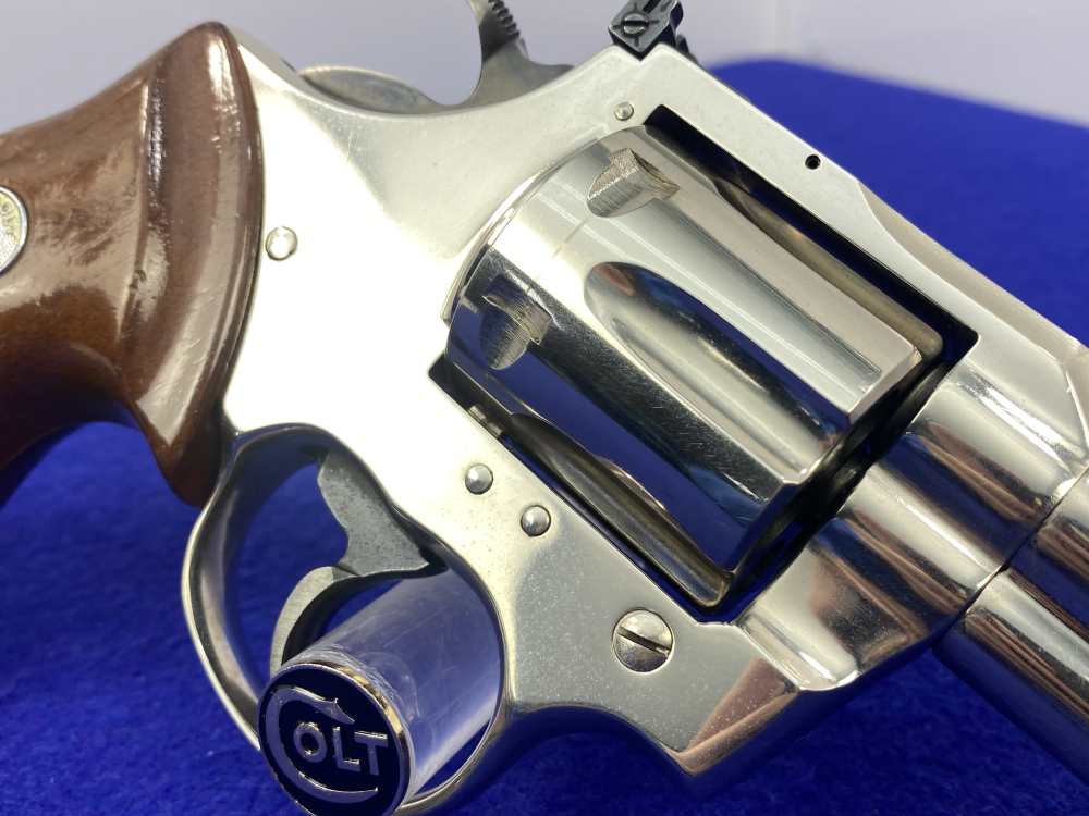 1975 Colt Trooper MK III .357 Mag 4" *BEAUTIFUL FACTORY NICKEL FINISH*-img-11