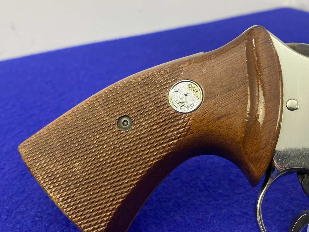 1975 Colt Trooper MK III .357 Mag 4" *BEAUTIFUL FACTORY NICKEL FINISH*-img-9