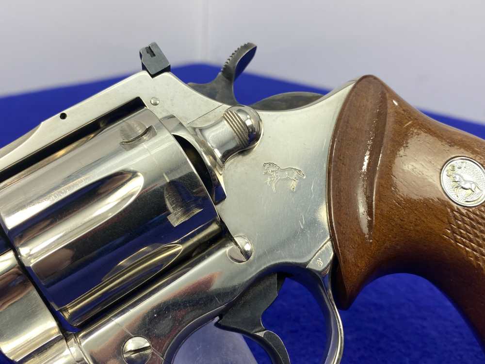 1975 Colt Trooper MK III .357 Mag 4" *BEAUTIFUL FACTORY NICKEL FINISH*-img-4