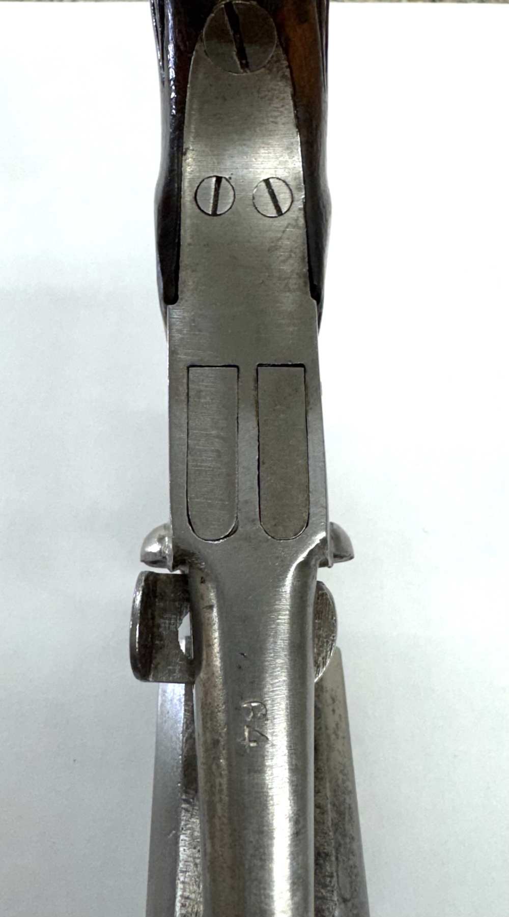 Antique Belgian Double Barrel Pinfire Pocket Pistol – Approx. 11mm – Liège -img-16