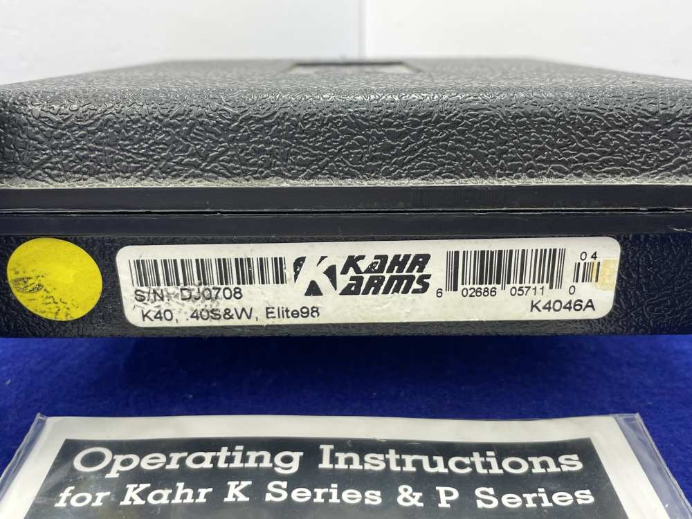 Kahr Arms K40 Elite 98 .40S&W 3.5" Stainless *EFFECTIVE CONCEALABLE PISTOL*-img-3