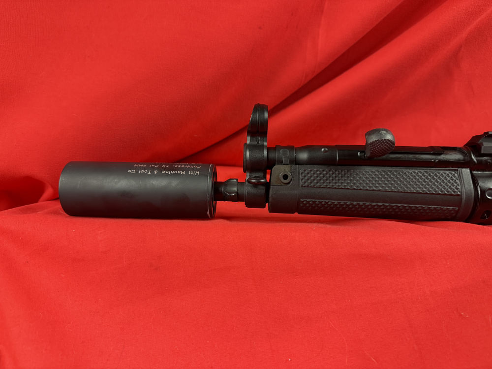 CUSTOM FULL SIZE AP5 9MM PISTOL w/ WITT SUPPRESSOR!-img-3