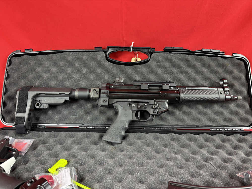 CUSTOM FULL SIZE AP5 9MM PISTOL w/ WITT SUPPRESSOR!-img-19