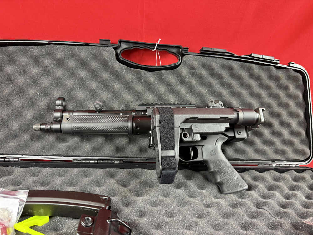 CUSTOM FULL SIZE AP5 9MM PISTOL w/ WITT SUPPRESSOR!-img-12