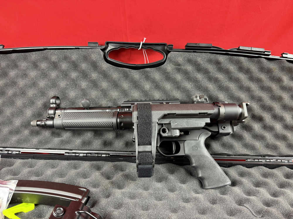 CUSTOM FULL SIZE AP5 9MM PISTOL w/ WITT SUPPRESSOR!-img-11