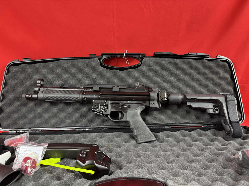 CUSTOM FULL SIZE AP5 9MM PISTOL w/ WITT SUPPRESSOR!-img-7