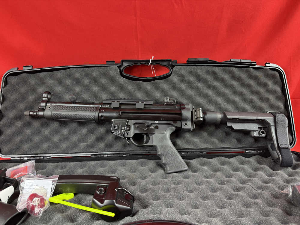 CUSTOM FULL SIZE AP5 9MM PISTOL w/ WITT SUPPRESSOR!-img-6