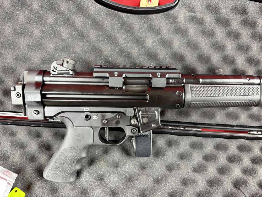 CUSTOM FULL SIZE AP5 9MM PISTOL w/ WITT SUPPRESSOR!-img-16