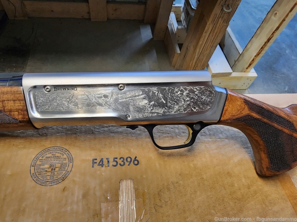 PICS! NEW BROWNING A5 ULTIMATE 12 GA 26" WALNUT ENGRAVED FIBER OPTIC 26 3"-img-18