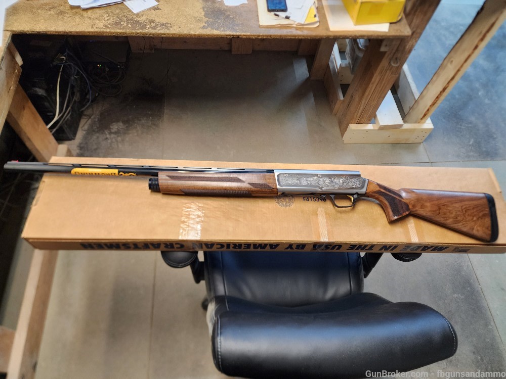PICS! NEW BROWNING A5 ULTIMATE 12 GA 26" WALNUT ENGRAVED FIBER OPTIC 26 3"-img-13