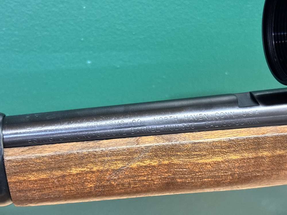 Marlin 336 .30-30 Lever Action Gold Trigger Jm Stamp w/ Optic -img-9