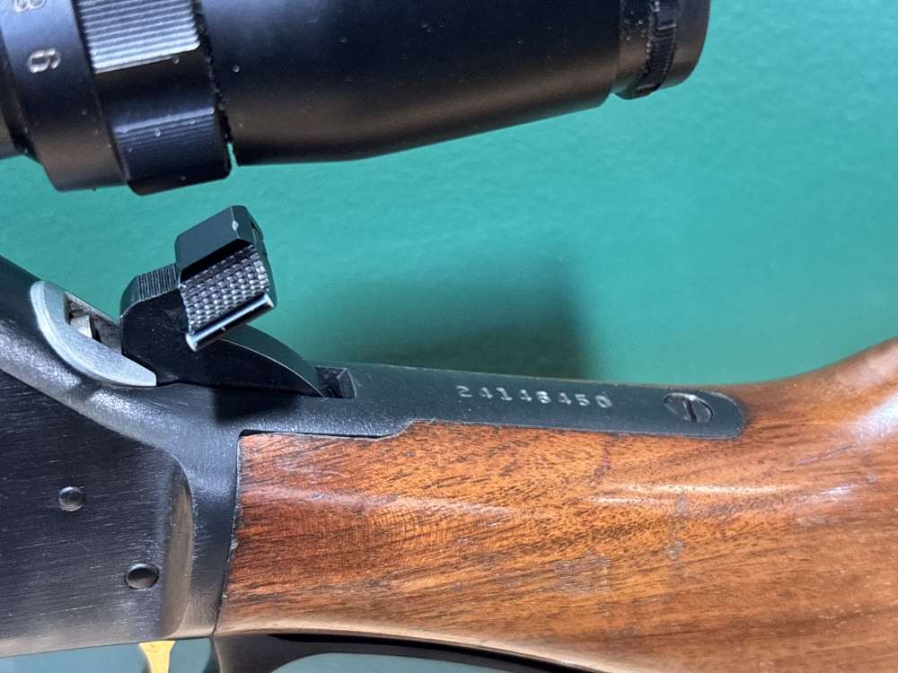 Marlin 336 .30-30 Lever Action Gold Trigger Jm Stamp w/ Optic -img-8