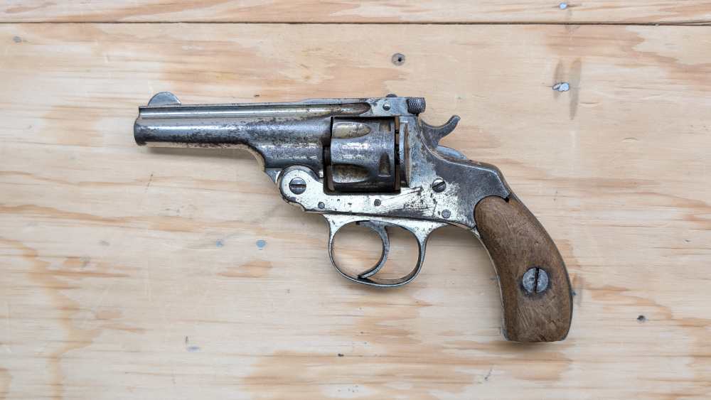 Hopkins & Allen 32 Top Break Revolver| 3" Barrel | Parts/Repair Only C&R OK-img-0