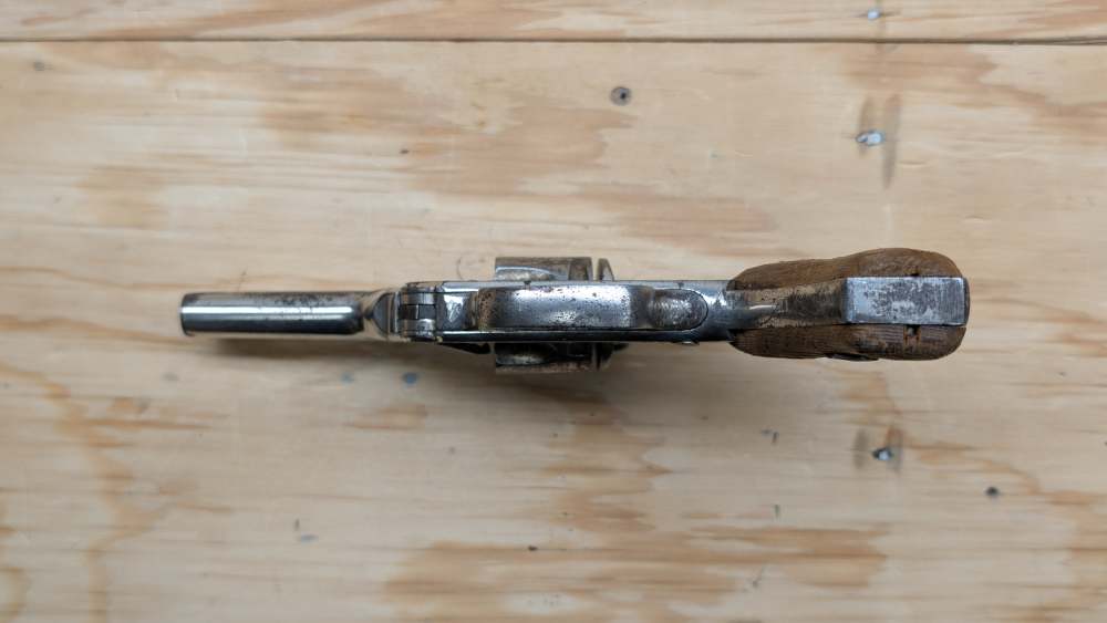 Hopkins & Allen 32 Top Break Revolver| 3" Barrel | Parts/Repair Only C&R OK-img-3