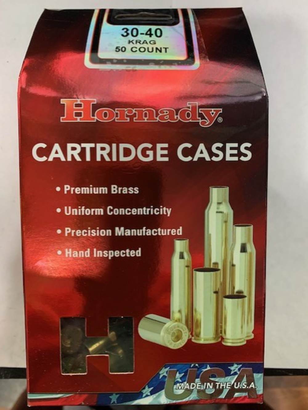 50 Count New Hornady 30-40 Krag brass-img-0