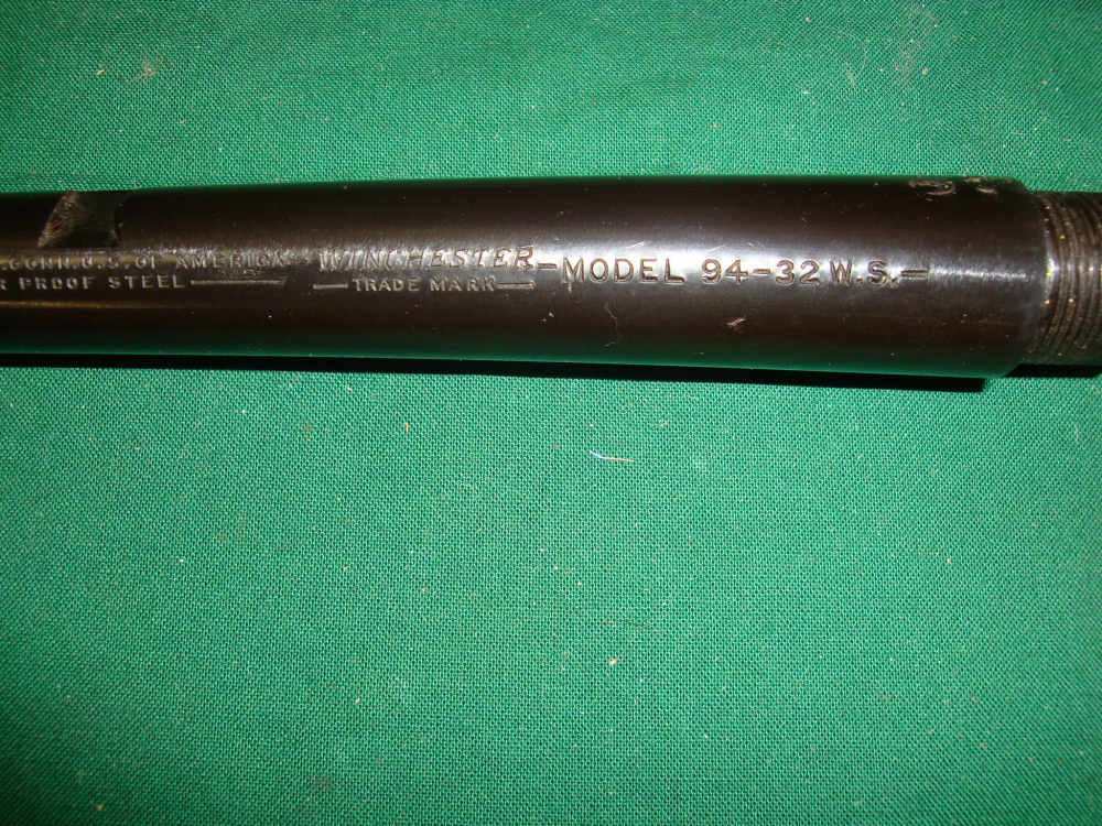WINCHESTER  M94 PRE 64 32 SPECIAL  CARBINE BBL-img-2