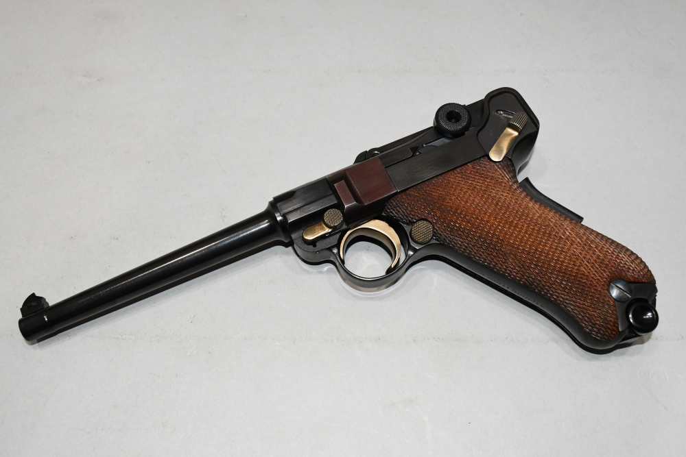 Nice Mauser American Eagle Luger Semi Pistol Interarms 30 Cal 6"-img-5
